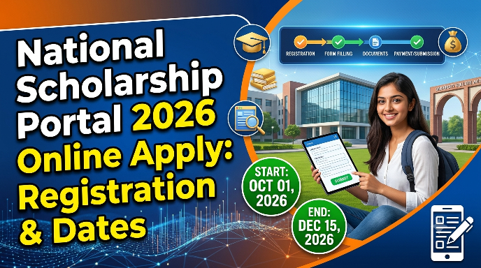 National Scholarship Portal 2026 Online Apply: Registration & Dates