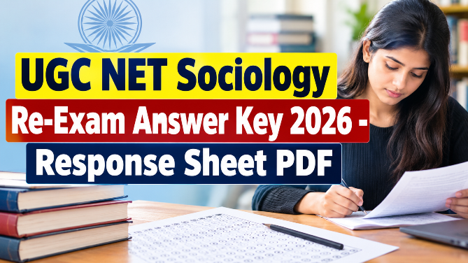 UGC NET Sociology Re-Exam Answer Key 2026 – Response Sheet PDF