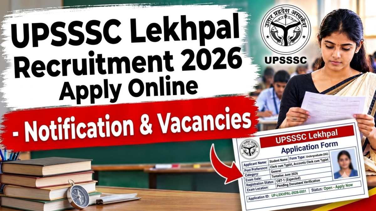 UPSSSC Lekhpal Recruitment 2026 Apply Online – Notification & Vacancies